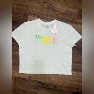 NWT Ivory Ella Vacay Mode Boxy Tee